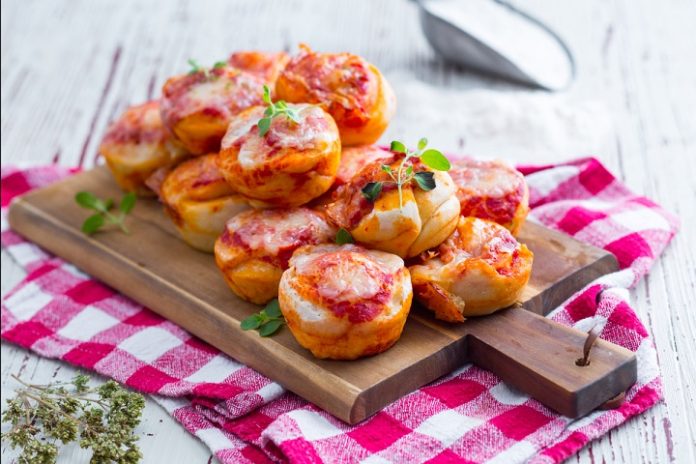Delectable Pizza Muffins