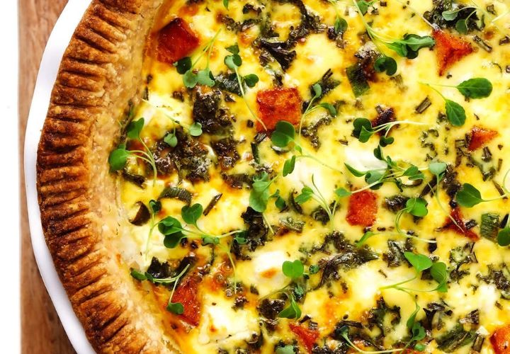 Delicious Butternut Quiche from SAPeople