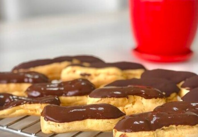 Tempting South African Chocolate Eclairs