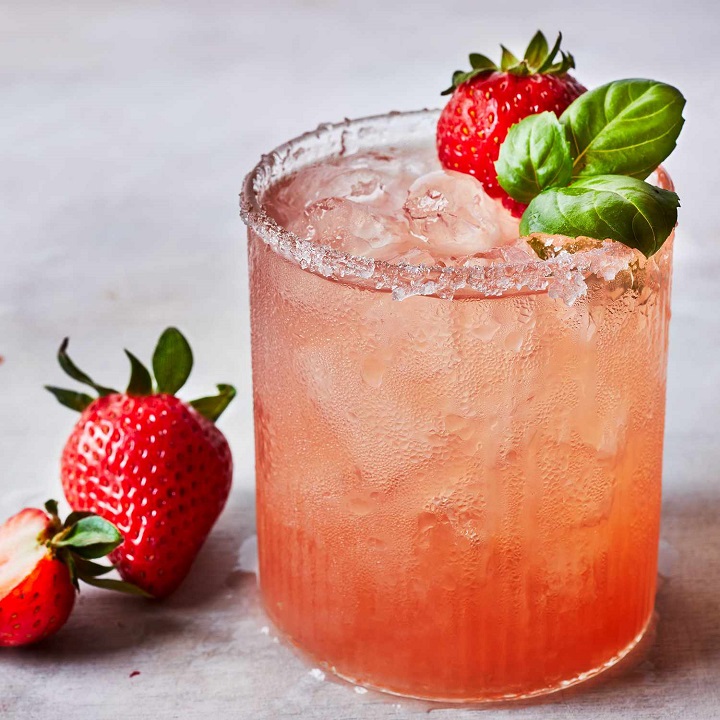 Refreshing Berry Fruity Cocktail