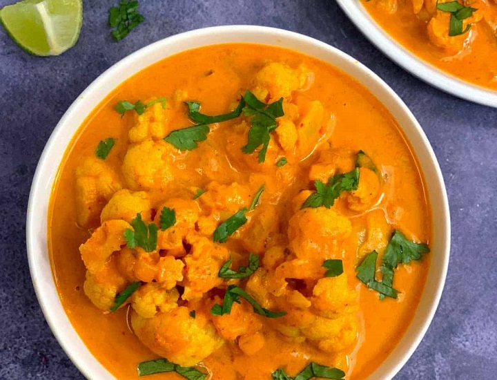 Curried Cauliflower and Butter Bean Delight