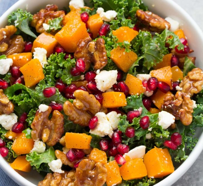 Delectable Roasted Butternut Squash Salad