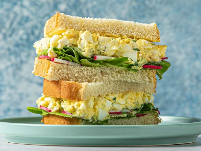 Delicious Egg Salad Sandwich