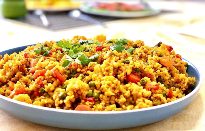 SAPeople South African Recipes presents a Delicious Vegetable Bulgur Wheat Pilau