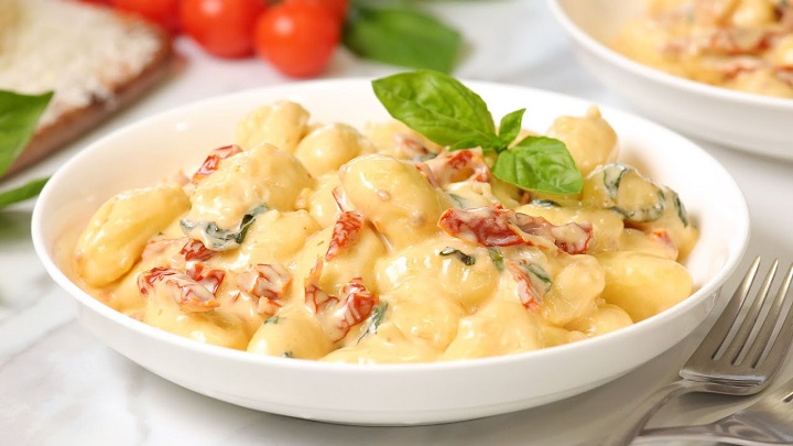 Flavorful Tomato and Basil infused Gnocchi with a Kick